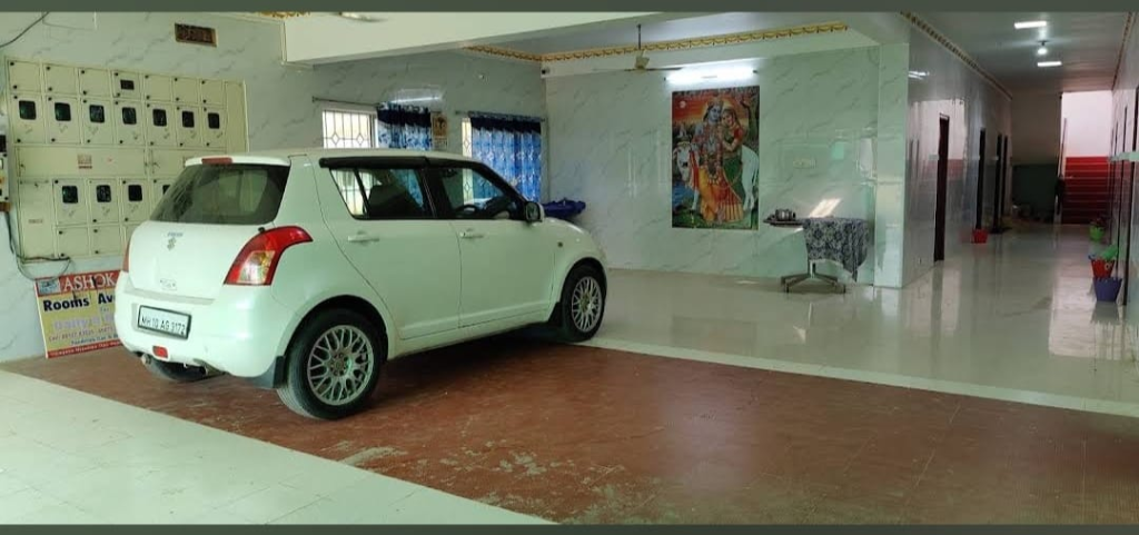 Covered Indoor Car & Bike Parking with CCTV